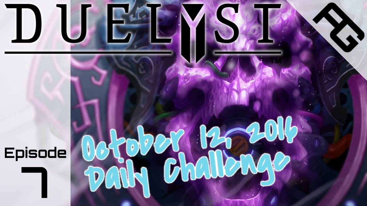 Duelyst Daily Challenge (Oct. 12, 2016) - Let's Play Duelyst (CCG) - Episode 7 - Duelyst Gameplay
