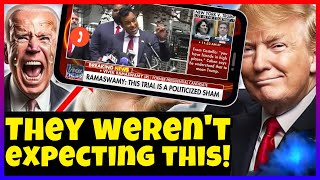 Breaking! President Trump has a mouth piece in Vivek Ramaswamy to speak out against corrupted trial!