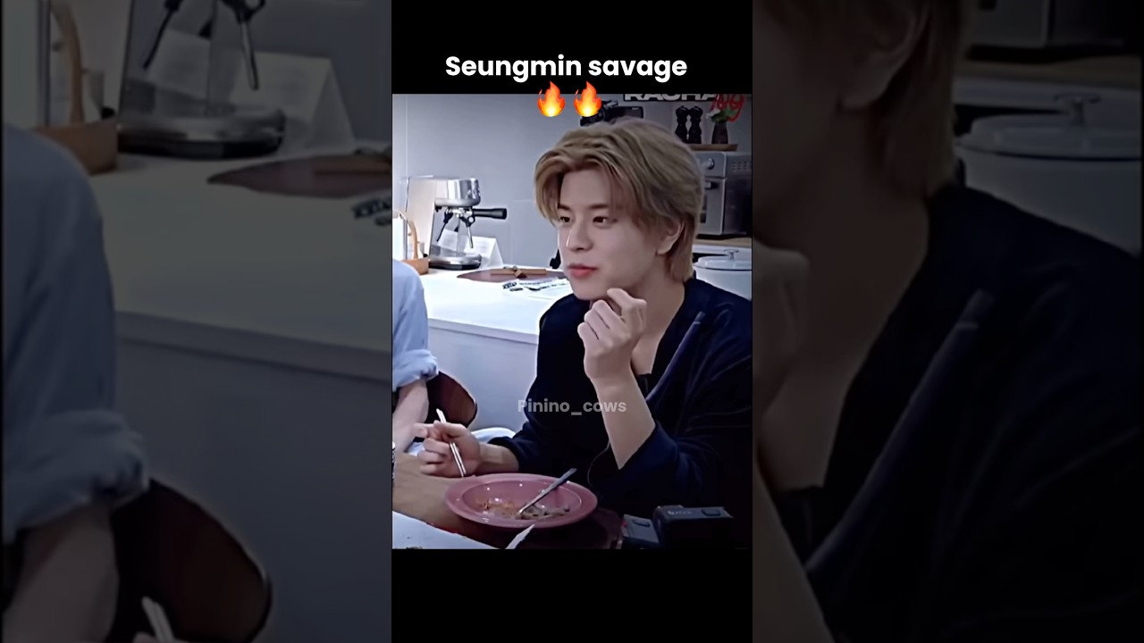Seungmin savage moment #straykids #felix #seungmin #funny #memes #viralvideo #viralshorts #viral