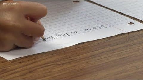 Cursive writing is making a comeback