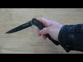 Нож складной Mr  Blade Astris Black Миниобзор