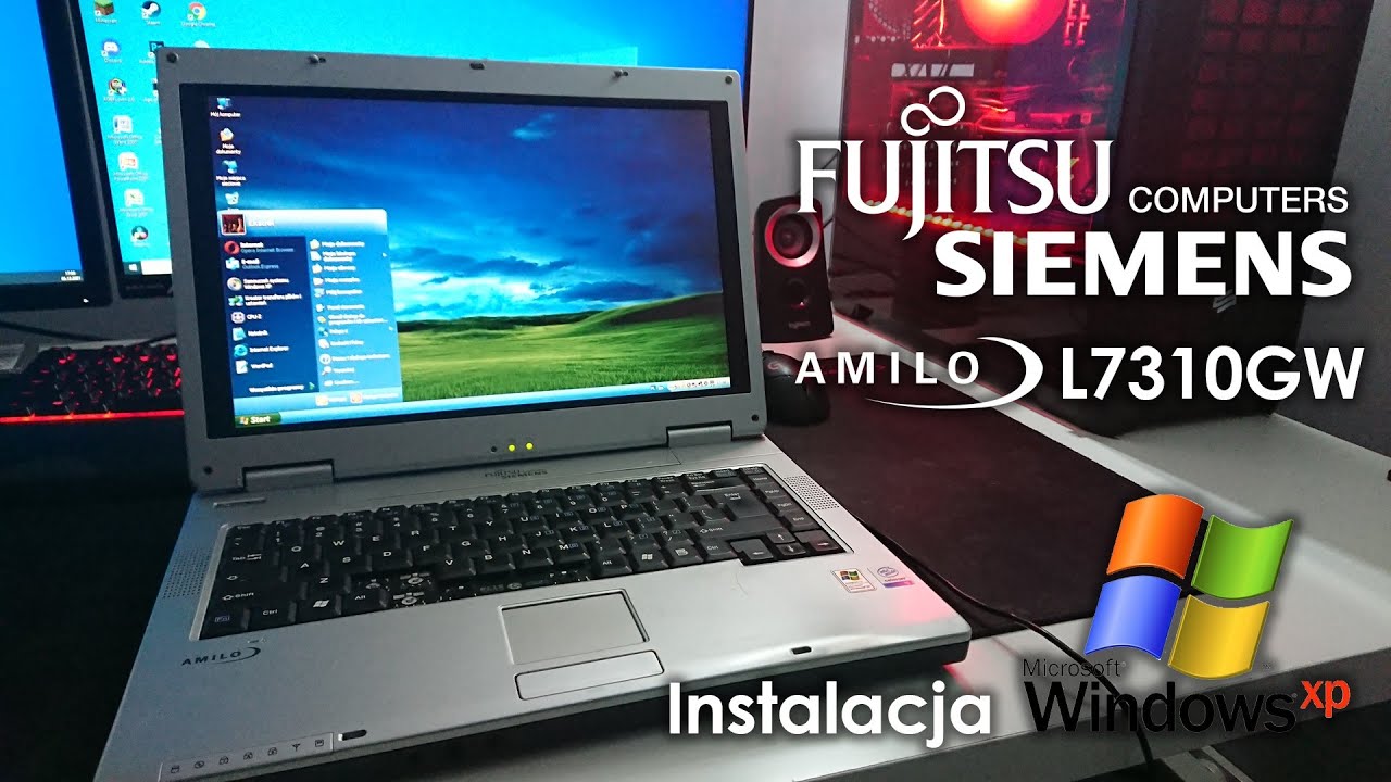 Fujitsu Siemens Amilo Pa 1510 Drivers Windows Xp Instalacja Windows XP | Fujitsu Siemens Amilo L7310GW CZ.1 - YouTube