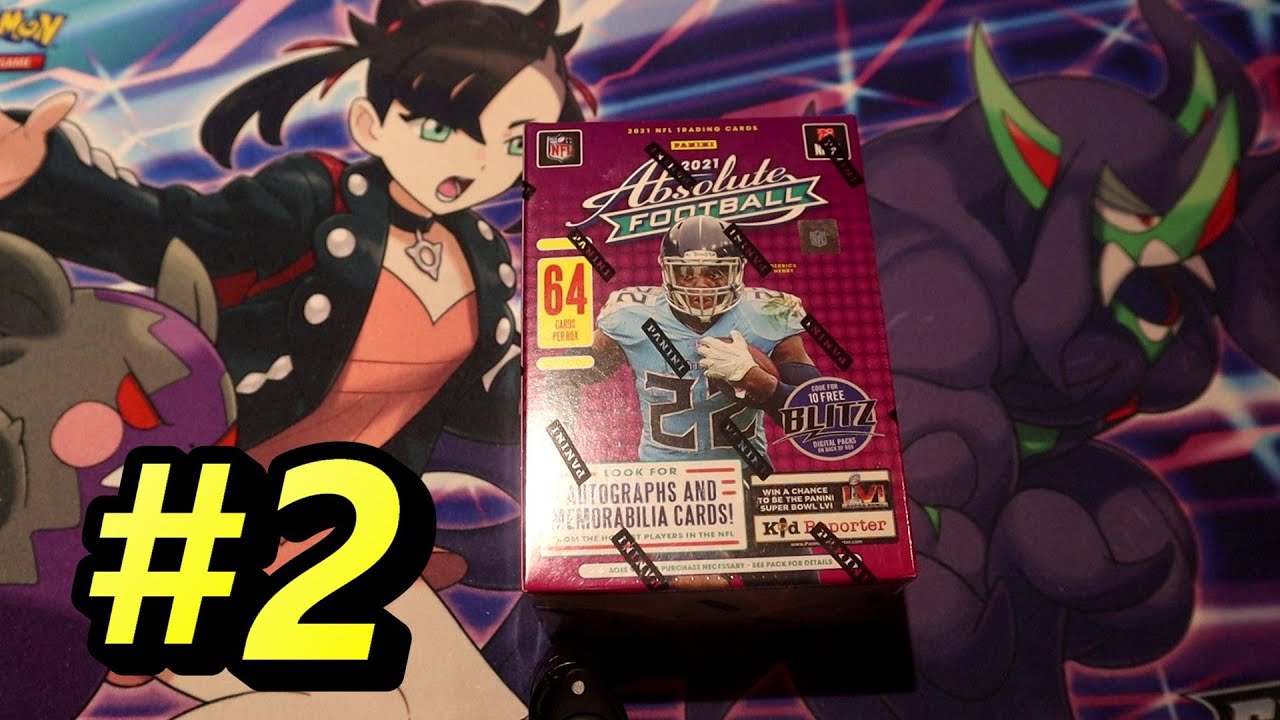 2021 Panini Absolute Football Blaster Box Round 2 FOLL88