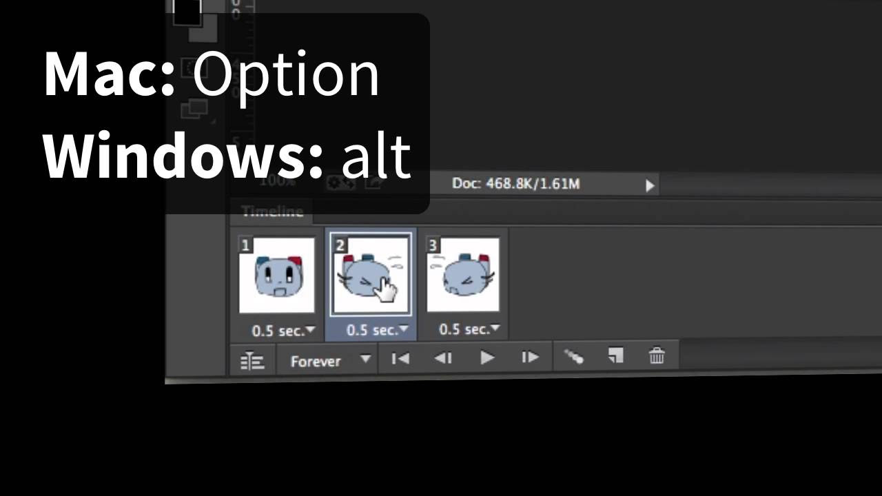 ทำไฟล์ gif photoshop 2022 New วิธีสร้าง GIF Animation ด้วย Adobe Photoshop CC