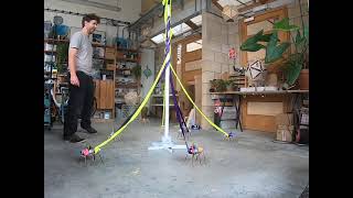 First braid on the PENELOPE robot maypole