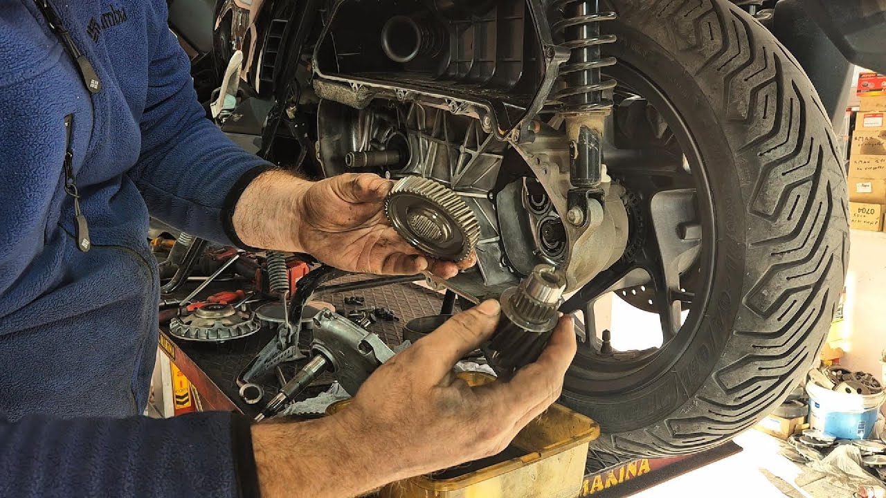 Yamaha Xmax 250-300 2018 2024 Şanzıman Lıkırtı Sesinin Çözümü