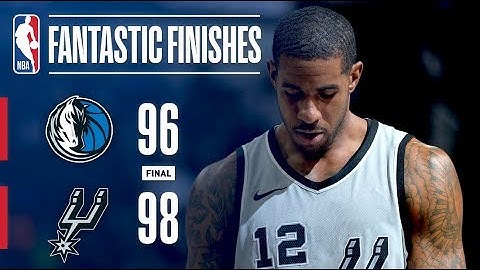 The Spurs Complete AMAZING Comeback With ANOTHER Manu Game Winner vs The Mavericks