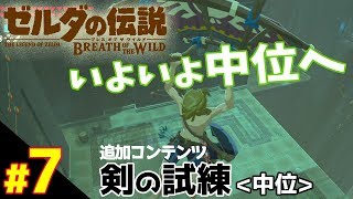 いよいよ中位へ！追加コンテンツ『剣の試練＜中位＞』【ゼルダの伝説 ブレスオブザワイルド】#07