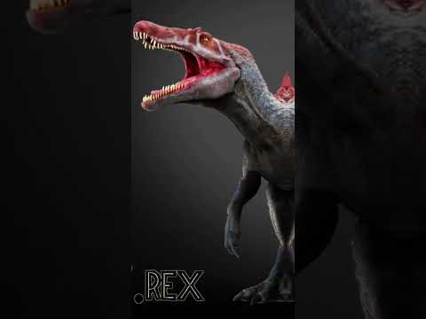 гиганотозавр,спинозавр,индоминус и ти-рекс эдит - YouTube
