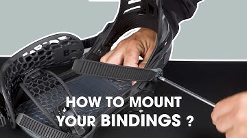 HOW TO MOUNT NIDECKER BINDINGS TO YOUR SNOWBOARD