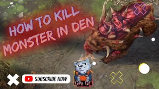 How to kill the DEN Bear Monster - Full how to do : Stay Alive Zombie survival Android Mobile game screenshot 3