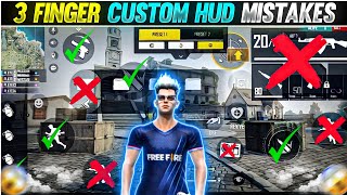 Top 5 Biggest Mistakes 3 Finger Hud | 3 Finger Custom Hud Free Fire Mistakes | Ff 3 Finger Hud screenshot 3