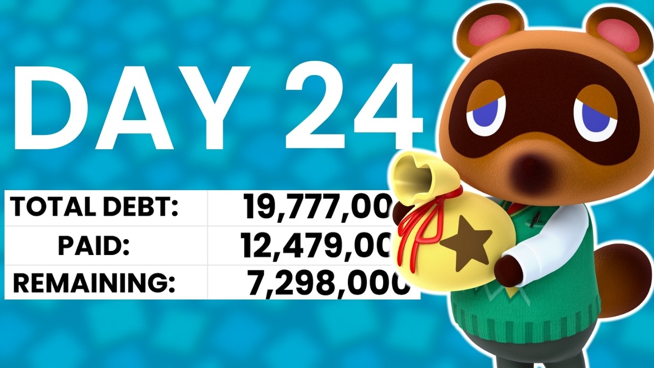 Paying Every Debt in Every Animal Crossing Game! (Day 24)