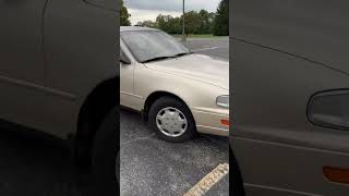 1994 Toyota Camry with ONLY 74,000 original miles on it! #toyotahistory #classictoyota #camry