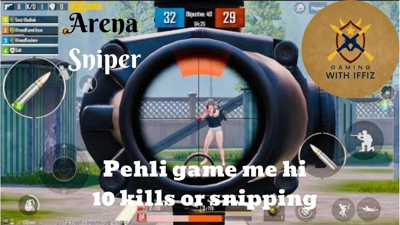 PUBG Arena with snipping Pehli game me hi 10 kills 😱 Gaming with