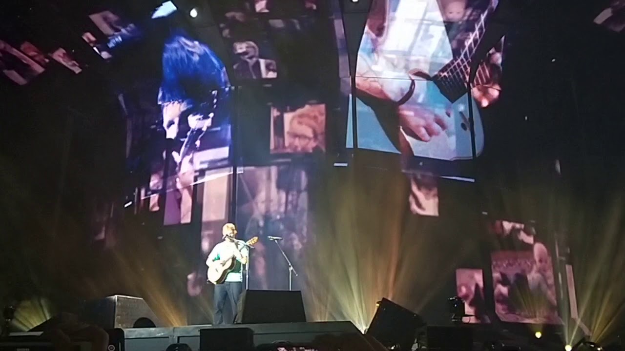 Ed Sheeran in Singapore 