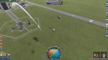 N-1 launch abort test - Kerbal Space Program