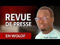 Revue de Presse wolof Thiès info Sénégal du 06 03 2026