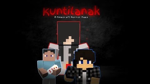 Kuntilanak horror map in Minecraft
