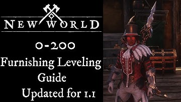 New World Furniture Leveling Guide Updated for 2022!