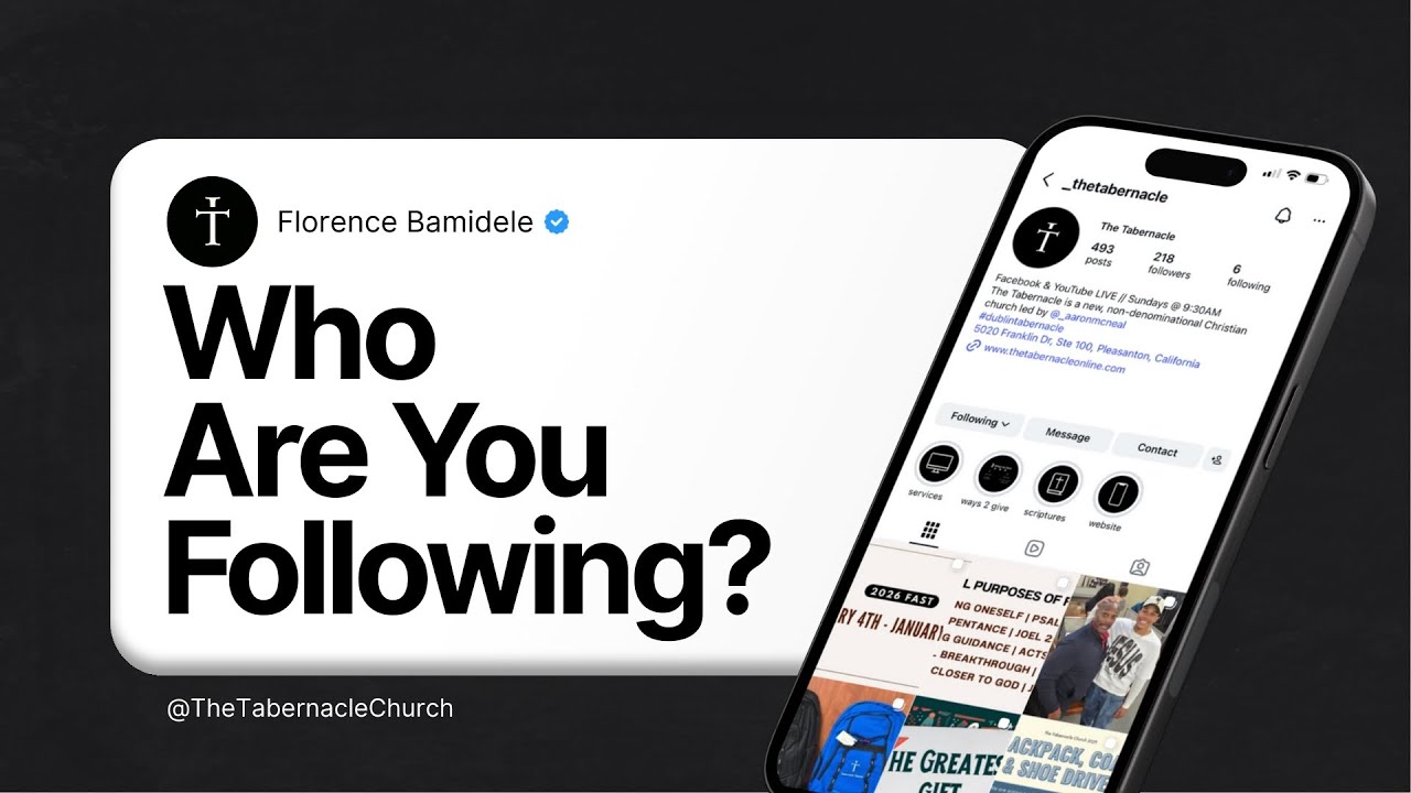 Who Are You Following? | Florence Bamidele