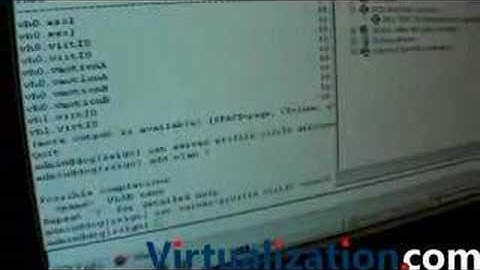 Virtualization.com Demo Xsigo Systems (VMworld Europe 2008)