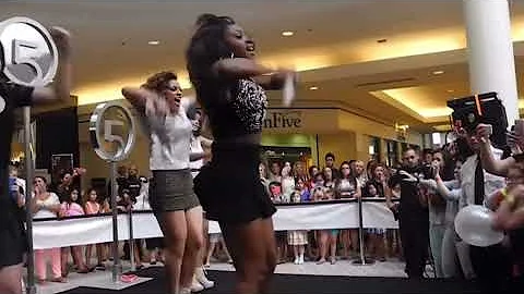 Fifth Harmony dancing to Wild Side’s “tututu” but Normani is in the center