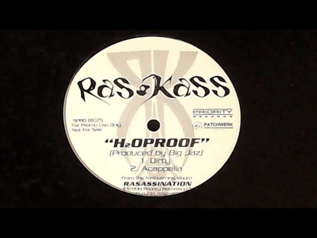Ras Kass – H2Oproof レコード Ras Kass - H₂OProof - 1998 Patchwerk | Priority Promo - Big Jaz