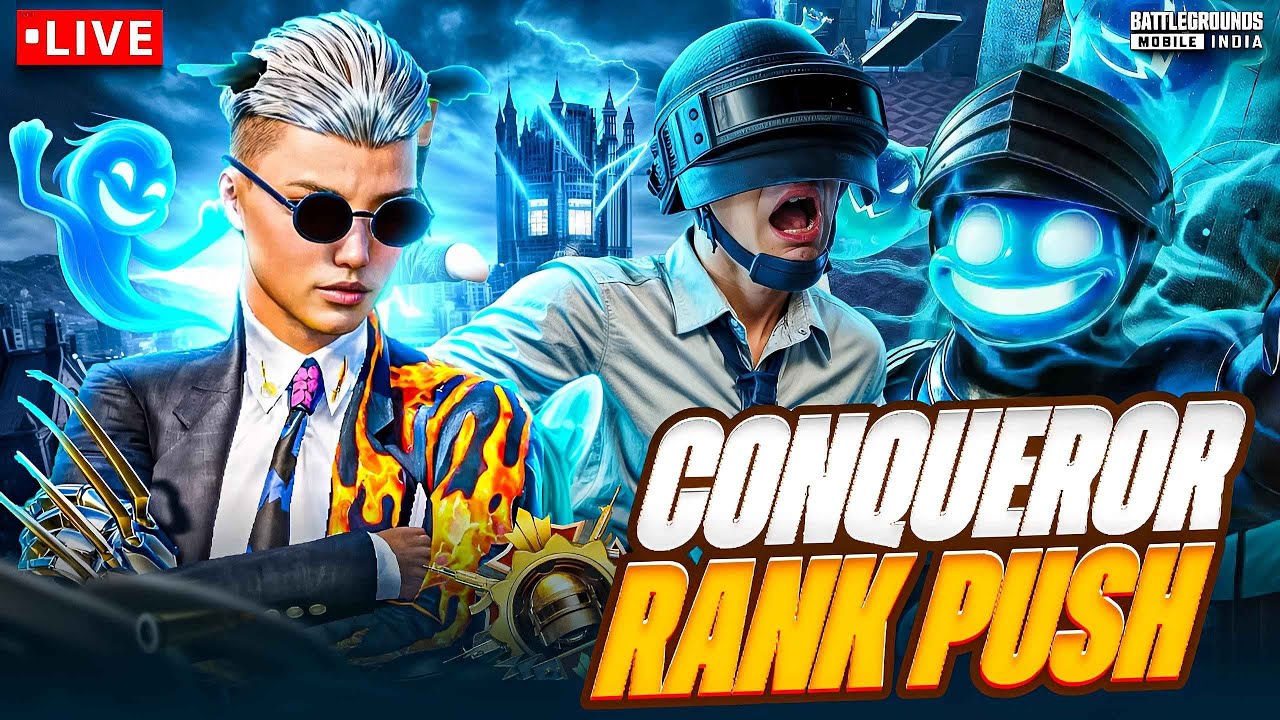 Road to Conqueror👑 | BGMI Grind Begins || LIVE WITH POSTYISLIVE - YouTube