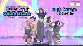 ITZY performing ‘CHESHIRE’ at 29th Dream Concert 2023