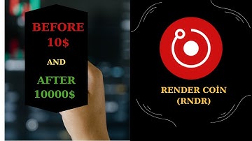 RENDER (RNDR) 10$ AND 10000$ "Is RNDR the Backbone of the AI + Metaverse Future?" ​😨