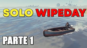 EMPIEZO un WIPE SOLO en SERVER OFICIAL de CLANES 😈#Rust Gameplay Español PARTE(1/4)
