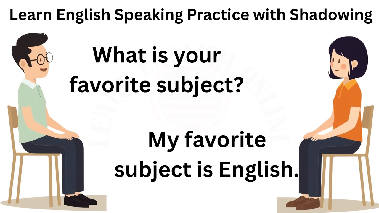 Learn English Speaking Practice with Shadowing | Learning English ...