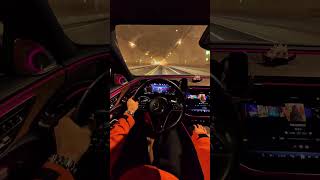 Maybach Luxury Driving View | King Level Comfort | First Person POV Drive #maybach #luxurycar
