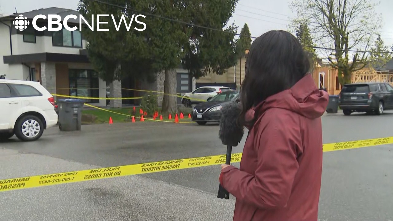 Surrey police investigating shots fired at residence - YouTube
