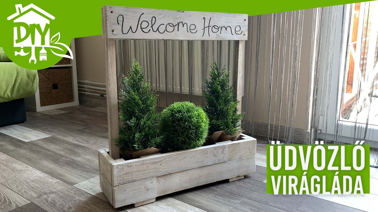 Üdvözlő virágláda! | Green Cottage DIY