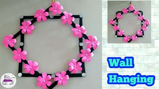 DIY : Ice cream Stick Craft | How to Make Wall Hanging With Ice Cream Stick | Popsicle Stick craft