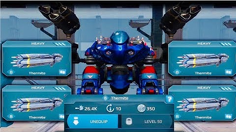 War Robots Test Server [3.6] New Heavy Aphids THERMITE  🚀 GAMEPLAY !