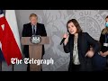 'Ukrainian children are taking the hit': Boris Johnson faces tearful plea from Ukrainian activist