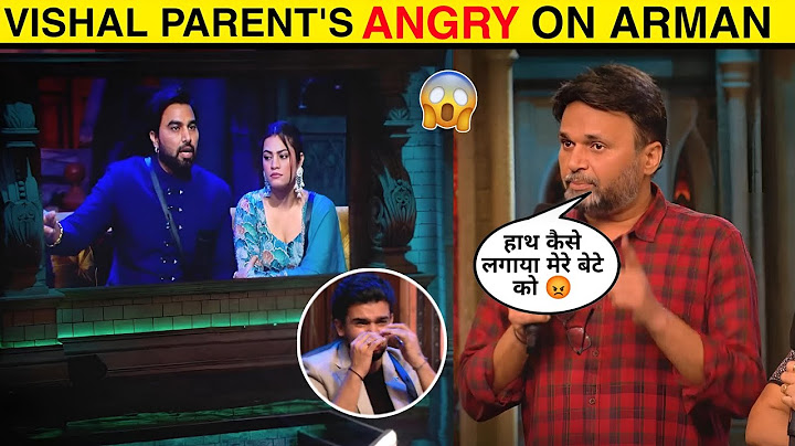 Vishal parents angry on Arman malik | Bigg Boss ott 3 weekend ka war | vishal parents in bigg boss