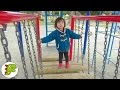 外遊び 公園に遊びに行ったよ❤滑り台やブランコがあったよ！ Toy Kids トイキッズ
