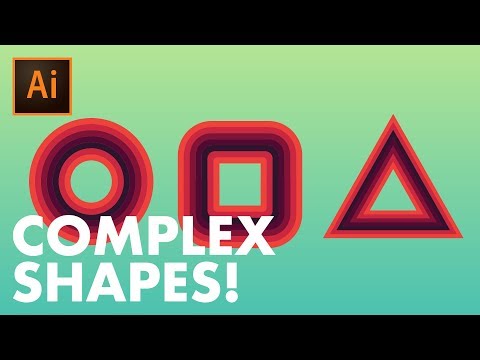 Create COMPLEX Shapes With This TRICK in Adobe Illustrator