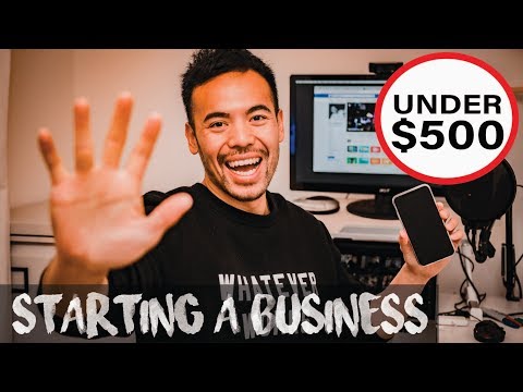 How to Start a Business for Under $500