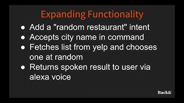 Calling AWS Lambda through Amazon Alexa