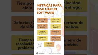 Métricas de desarrollo de software Métricas de desarrollo de software