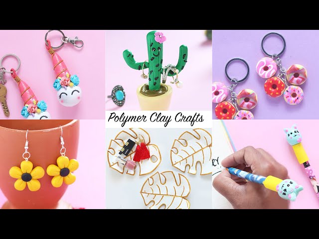 16 Irresistible Polymer Clay Crafts  Clay crafts for kids, Polymer clay  crafts, Clay crafts