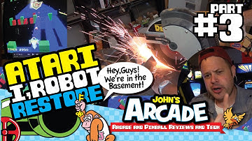 Atari I, Robot Restoration - Part 3 - Cooling Fan, Speaker Brackets, and more!