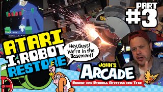 Atari I, Robot Restoration - Part 3 - Cooling Fan, Speaker Brackets, and more!