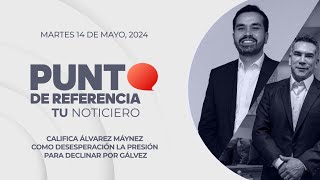 Punto de Referencia: Califica Álvarez Máynez como desesperación la presión para declinar por Gálvez