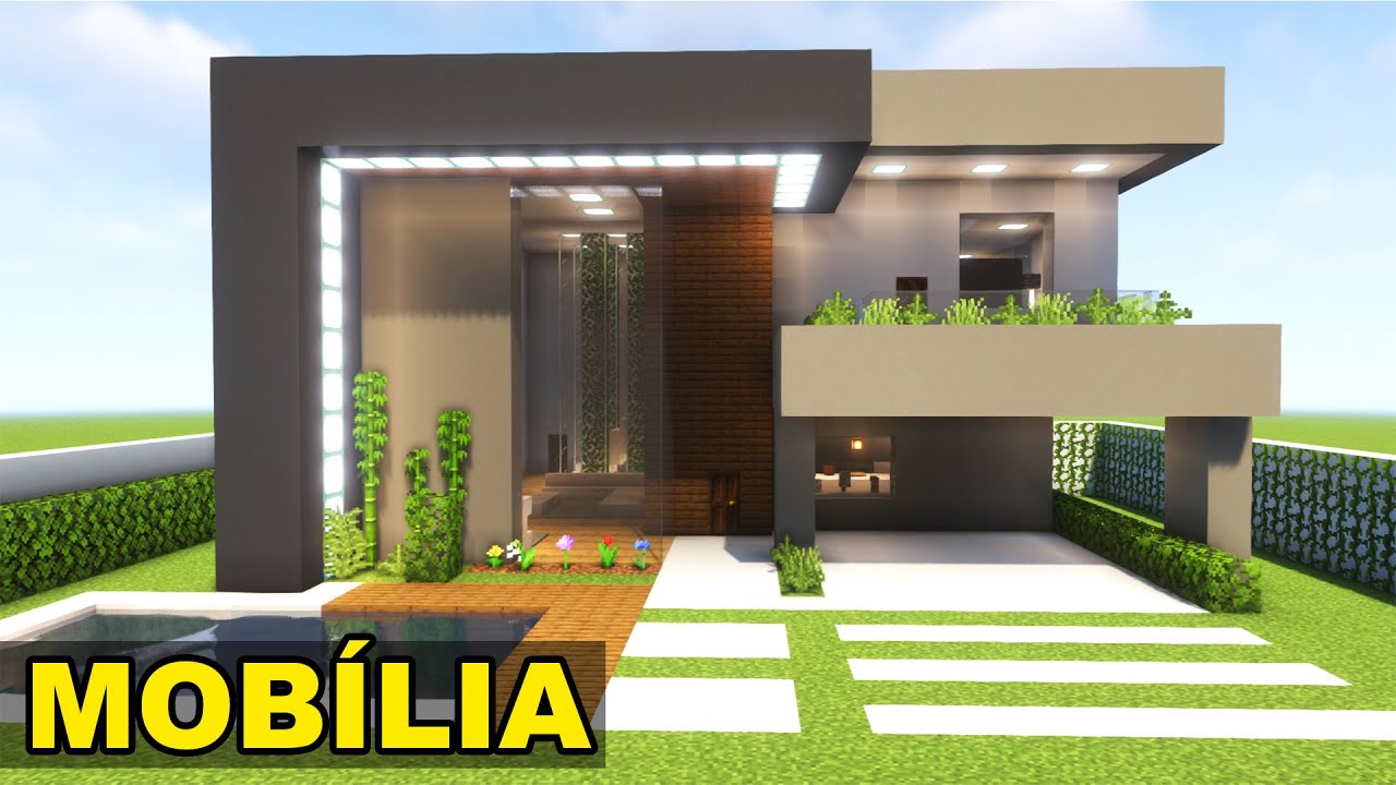 12 minecraft moderno e luxuoso construções de casas - mamãe tem as coisas -  EBS Blog